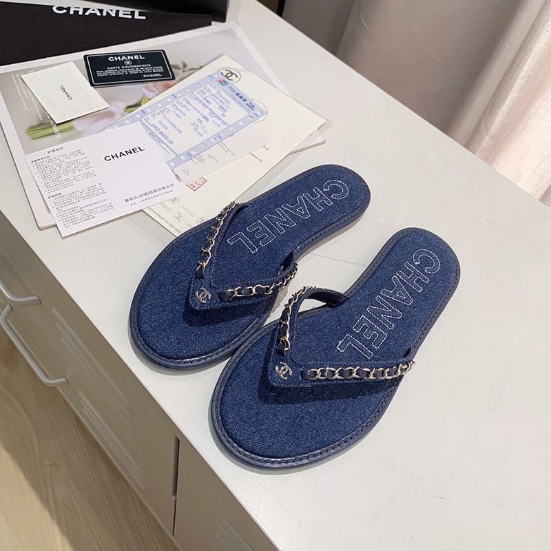 ☆Super popular☆Perfect gift? Chanel thong mule replica [tracking included] shc13930