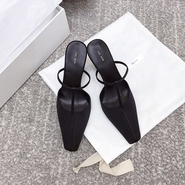 Very popular! ZARROW Sandals Replica Leather Stiletto Heels zaz66512