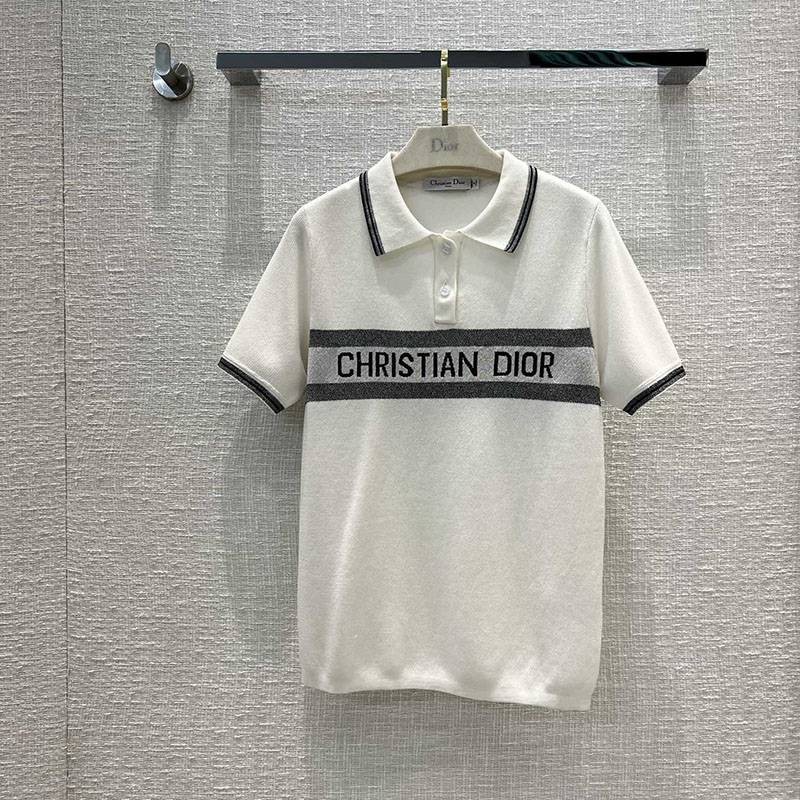 Not available in Japan ☆ Dior 21AW new logo polo shirt copy dej85542