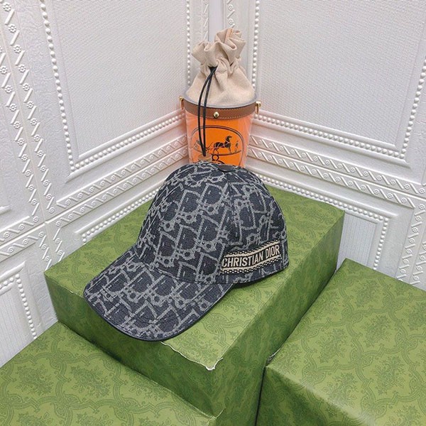 Eye-catching color Dior Oblique replica baseball cap deb95565