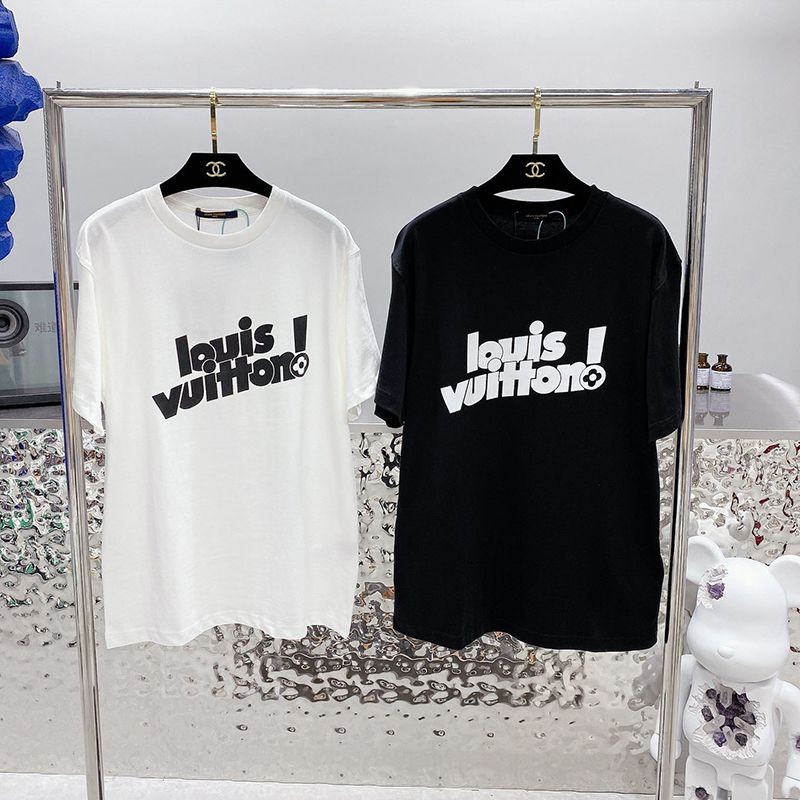 Classic Louis Vuitton T-shirt copy top short sleeve 2 colors vuo39094