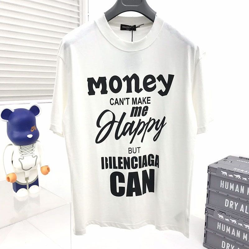 ★Japan!! Popular! Balenciaga★Medium fit logo T-shirt copy bap80024