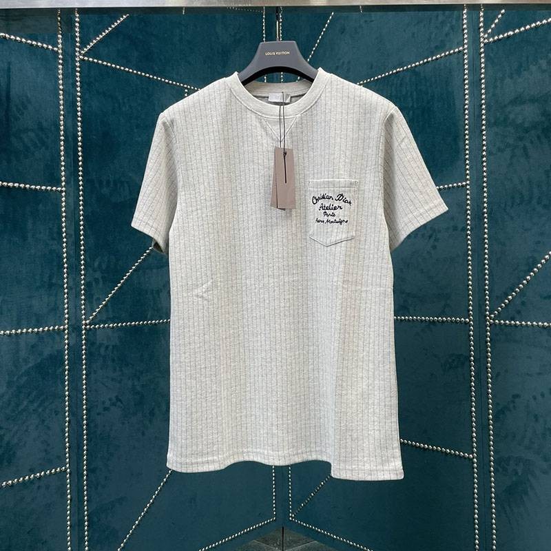 [Not available in Japan] Christian Dior Atelier Logo T-shirt copy dej64921
