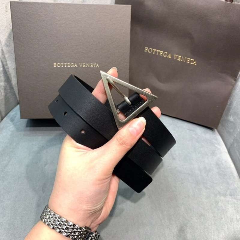 Very popular! Bottega Veneta Triangle Belt Replica 2.5cm bos83810