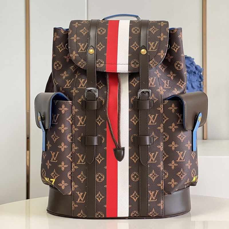 Love at first sight? 22SS★Immediate delivery Louis Vuitton Christopher PM Backpack Replica M59662