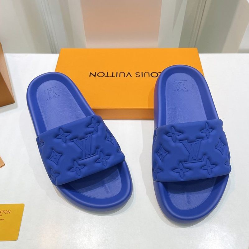 Louis Vuitton Sandals Replica Waterfront Mules vuf00076
