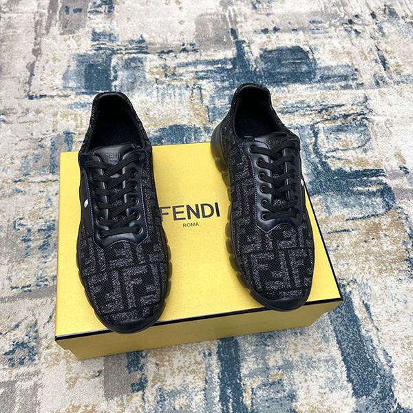 Classic Fendi Force low-top sneakers with copy logo feb39040