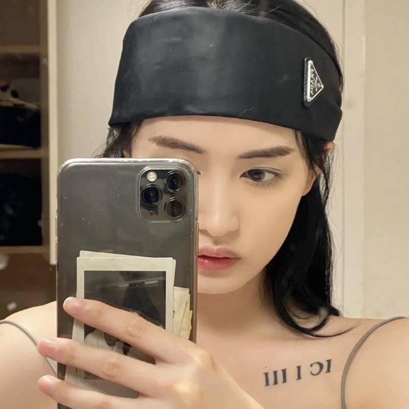 High quality??? Prada nylon headband replica pum60501