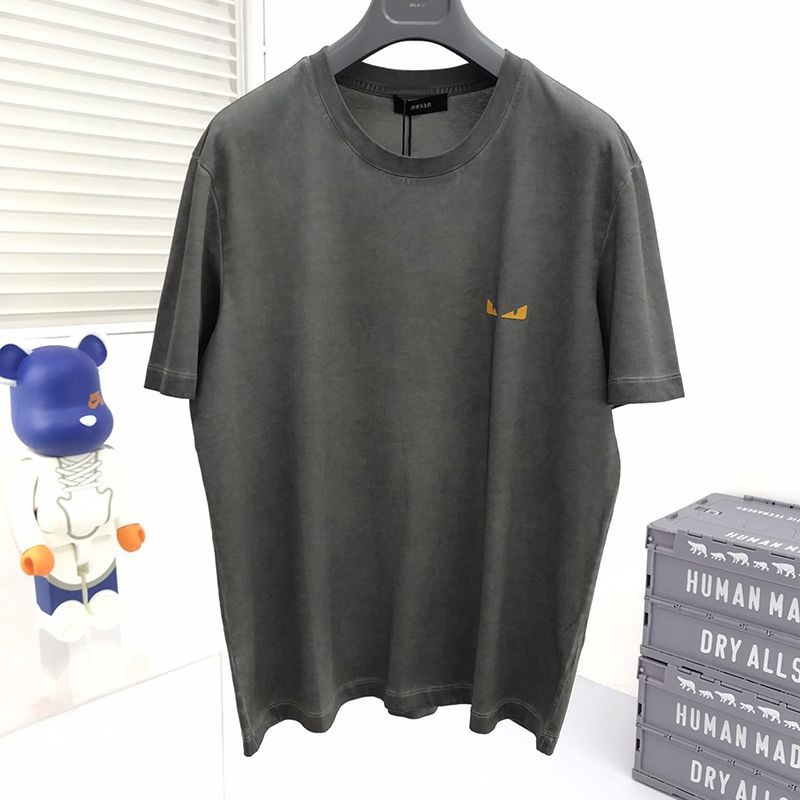 Rare Fendi Monster Logo Crew Neck Fake T-Shirt fea01225 Rare Fendi Monster Logo Crew Neck Fake T-Shirt fea01225