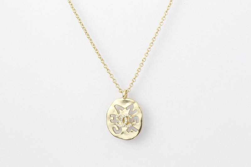 Popular all over the world? Chanel CC logo necklace replica shp68283