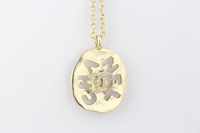 Popular all over the world? Chanel CC logo necklace replica shp68283