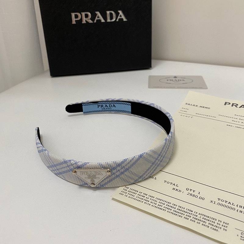 Spring/Summer New Arrivals Beautiful Prada Headband Replica pug59872