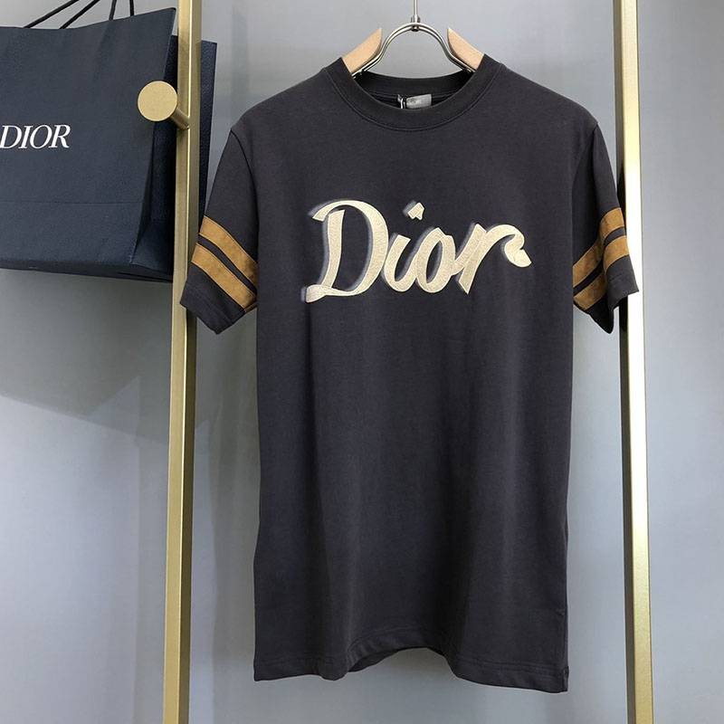 Rare color Dior logo T-shirt replica dez51070