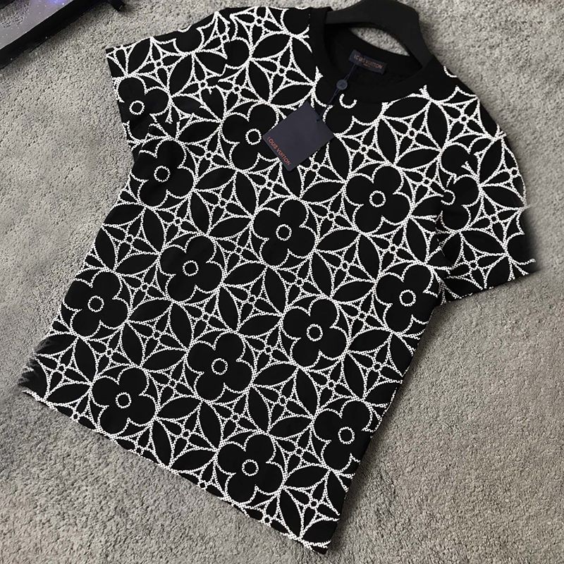 Louis Vuitton Crew Neck T-Shirt Replica Sold Out - Popular vuq44960