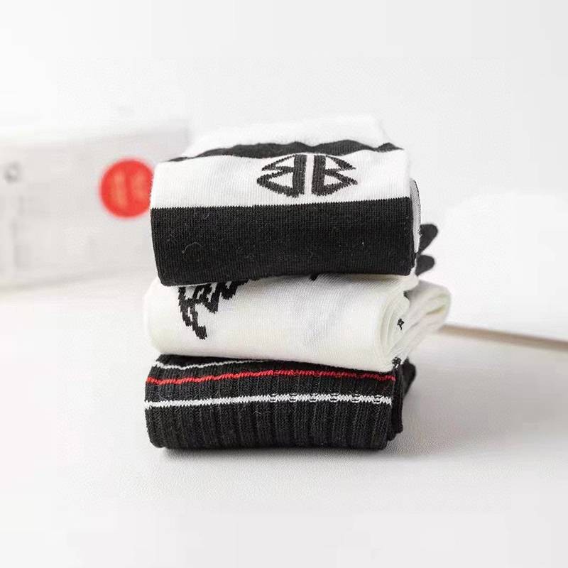 New Balenciaga Socks Replica 3-Pair Set bav51336