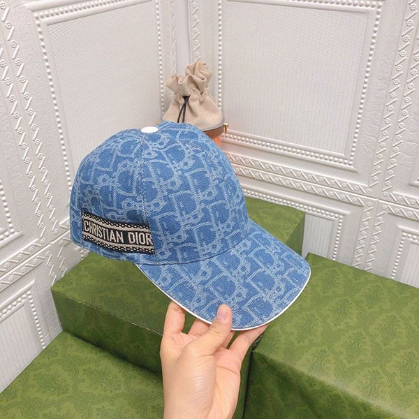 Very popular! Dior Oblique Baseball Cap Replica dem85813