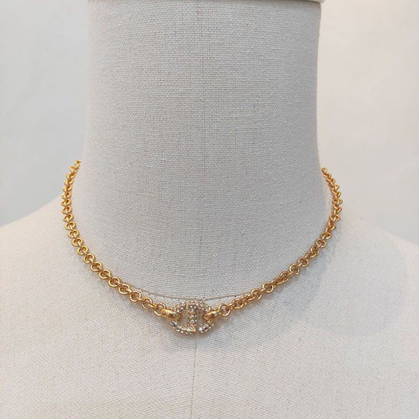 Love at first sight? Dior CLAIR D LUNE necklace replica gold dec72700