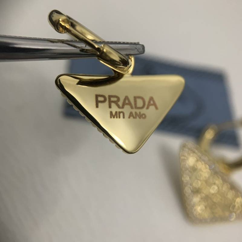 21-22AW New Prada Symbol Earrings Replica puw52079