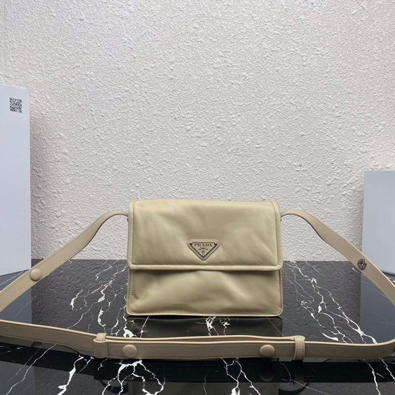 High quality???Prada nylon shoulder bag replica 1BD313