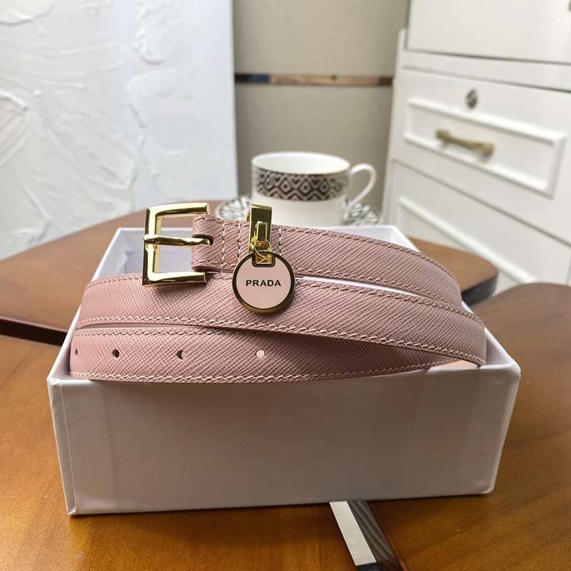 Sold Out Prada Brushed Leather Belt 2.0mm Replica Pum76125