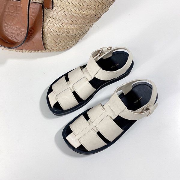 Best Price Challenge The Row Replica Fisherman Leather Sandals zad52730