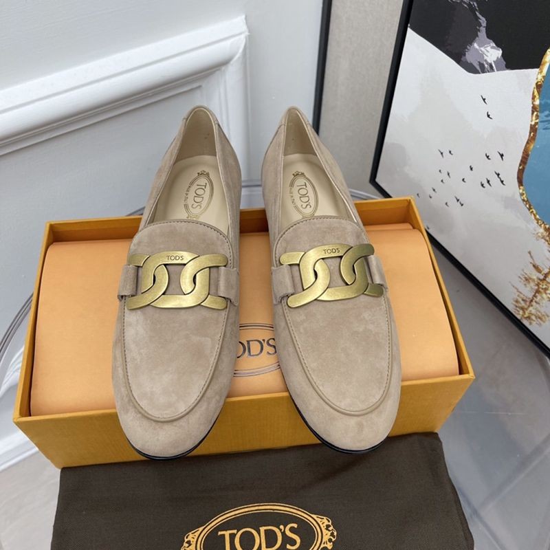 Classic ◆ Shipping and customs included ◆ TODS Kate Leather Loafers Replica toi76605
