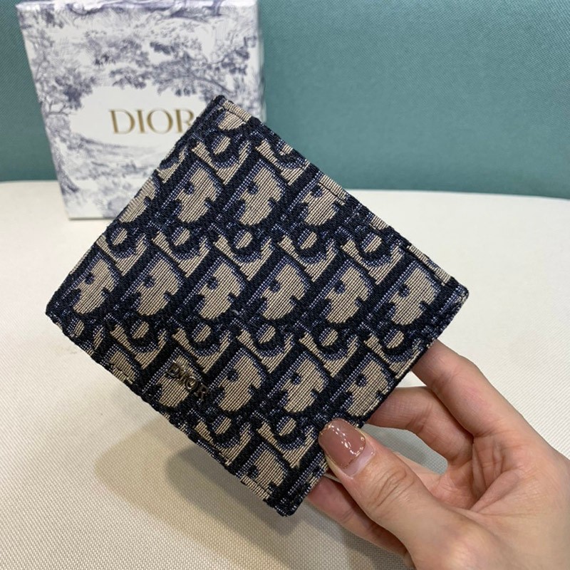 21-22AW Dior Compact Wallet Gift deh53604