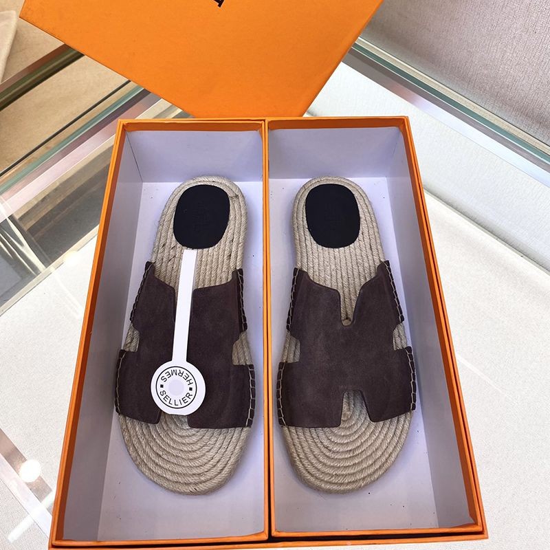 Eye-catching color Hermes flat sandals Oran Ecru H motif copy mule erw49437 Eye-catching color Hermes flat sandals Oran Ecru H motif copy mule erw49437