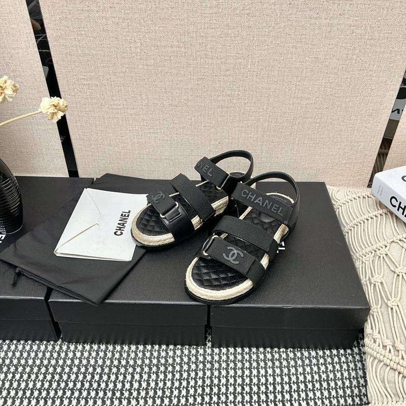 ★Japan!! Popular! Chanel calfskin sandals replica shs69288