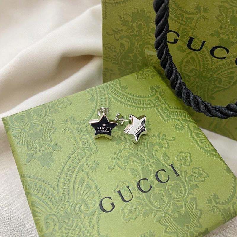 Very popular!! New color Gucci TRADEMARK star earrings replica guy21351