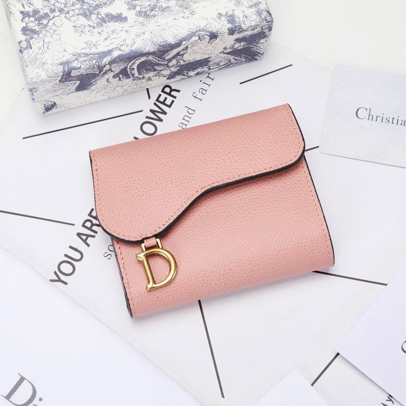 [Not available in Japan] Dior SADDLE D motif lotus wallet det26324