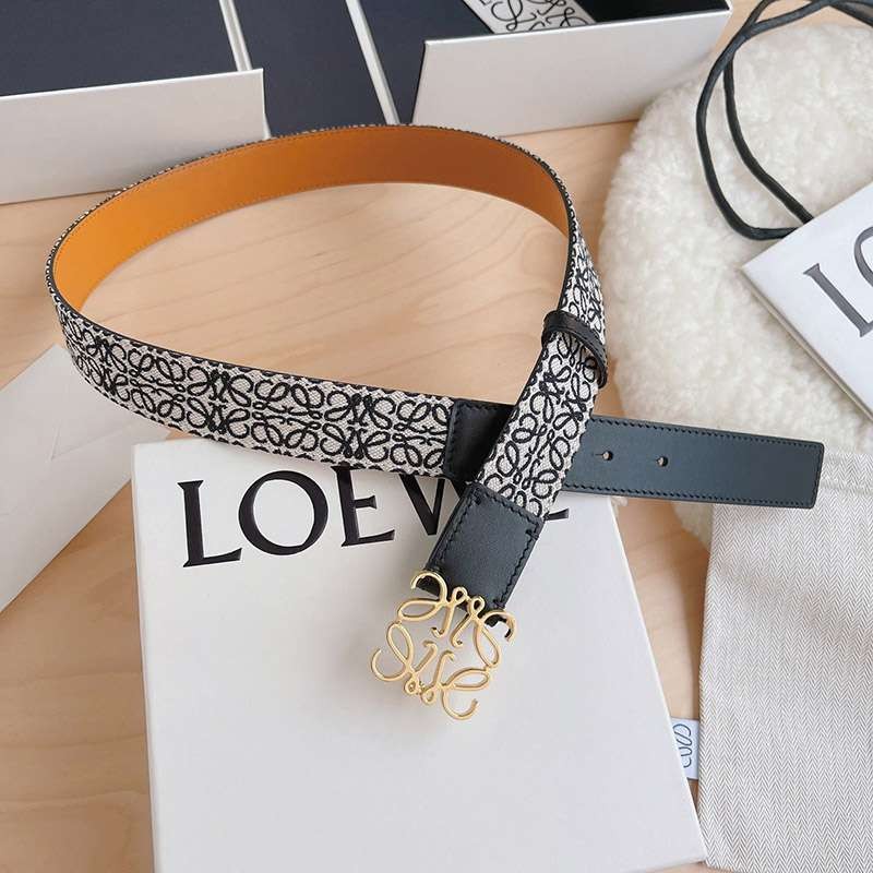 Cute Loewe Braided Anagram Belt Replica Grade N 4.0cm lor48260 Cute Loewe Braided Anagram Belt Replica Grade N 4.0cm lor48260