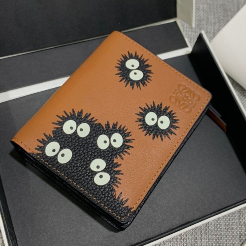 Lowest price challenge Loewe Totoro wallet replica ★ Totoro Dust Bunny Compact Zip Wallet lol15415