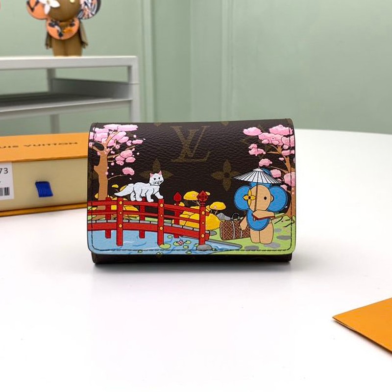 Eye-catching color Louis Vuitton folding wallet mini wallet replica M80873 Eye-catching color Louis Vuitton folding wallet mini wallet replica M80873