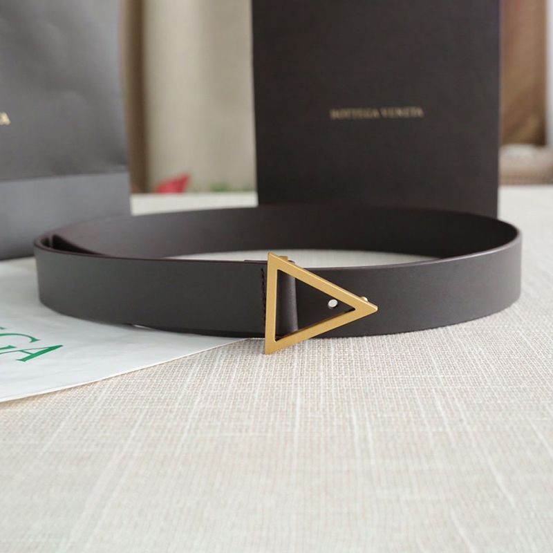 Popularity rising Bottega Veneta replica triangle belt 30mm bom34519