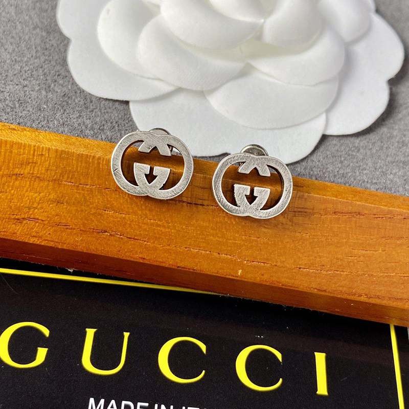 No.1 Popular Gucci Interlocking G Earrings Replica guv12316