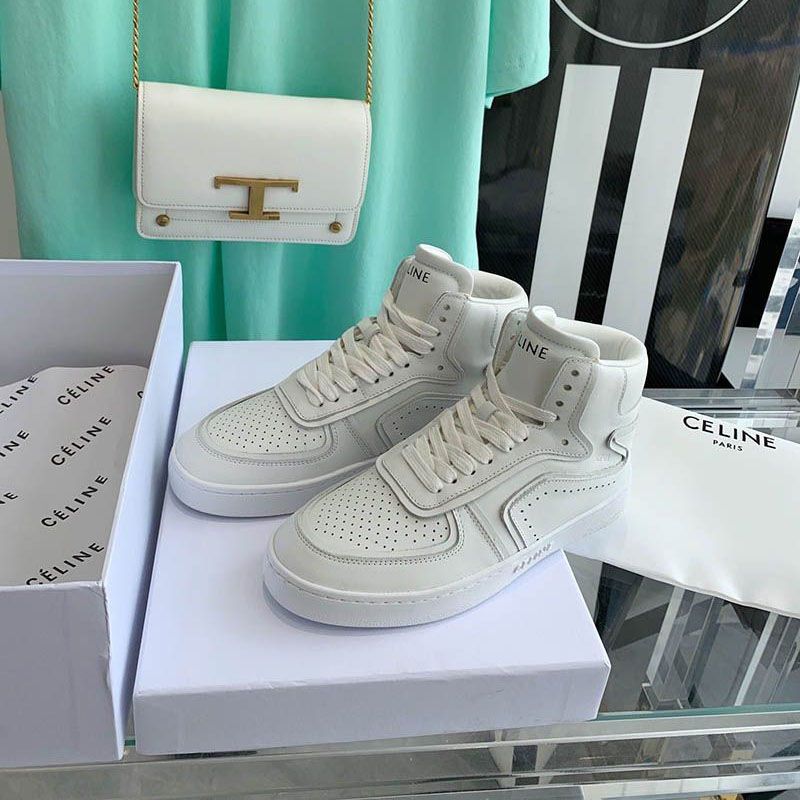 No. 1 in cumulative sales! Celine★Mannish! CT-03 high sneakers fake Cel08262