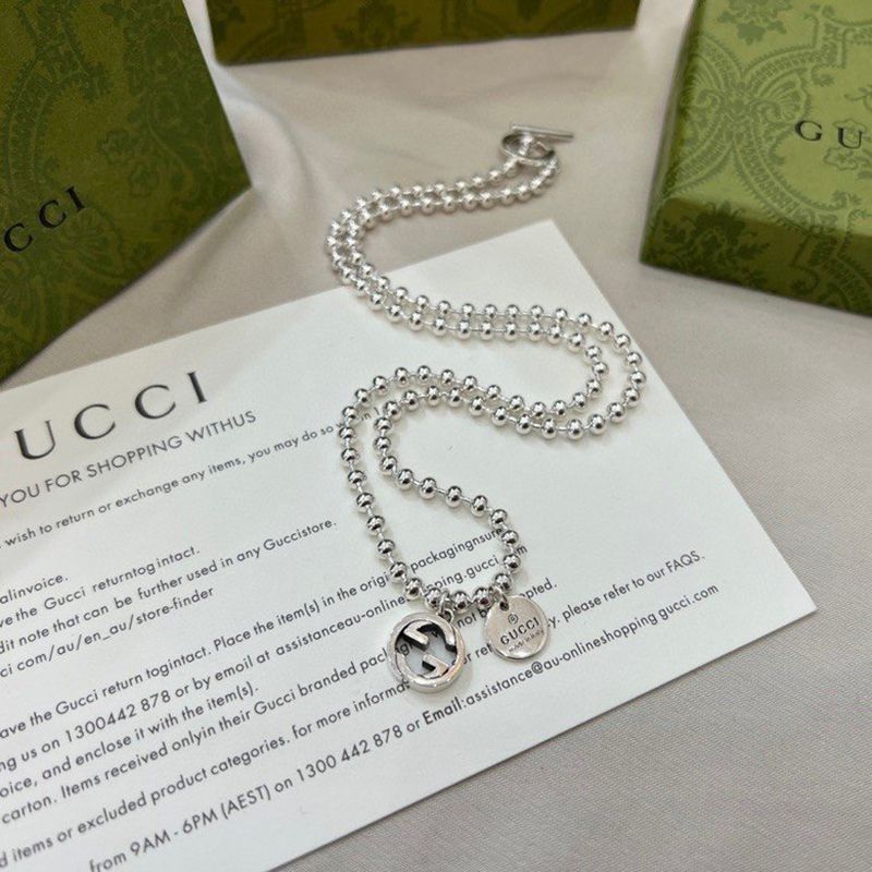 Popular all over the world? Gucci unisex necklace copy guk93450