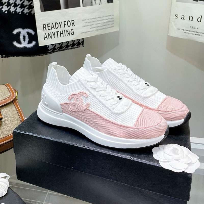 Popular all over the world? Chanel Replica CC Logo Knit Sneakers shd10527 Popular all over the world? Chanel Replica CC Logo Knit Sneakers shd10527