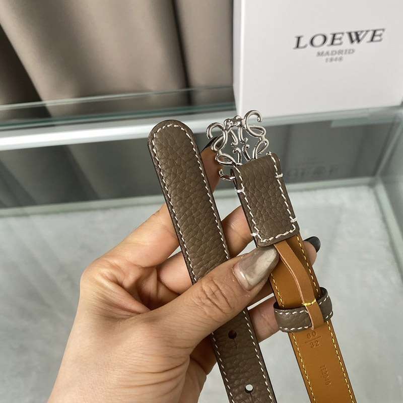 [LOEWE] Calf leather Anagram belt replica grade N 2.0 cm loh36947