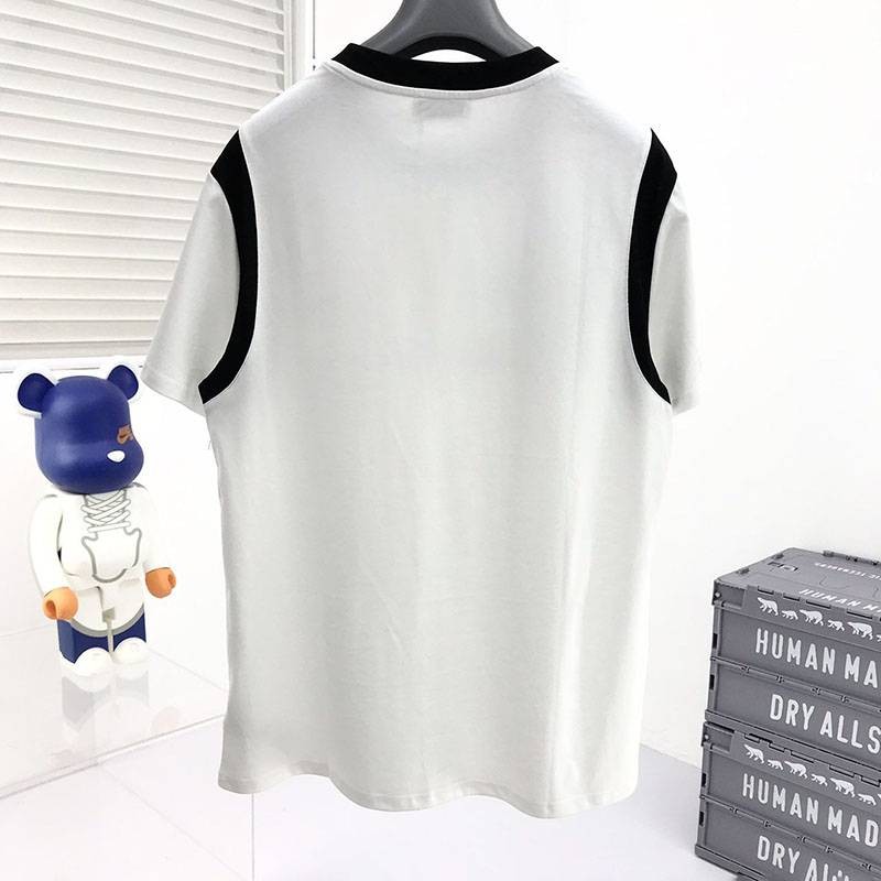 Celine Paris Boxy T-Shirt Replica Cotton Black & White Cev71778 Sold Out