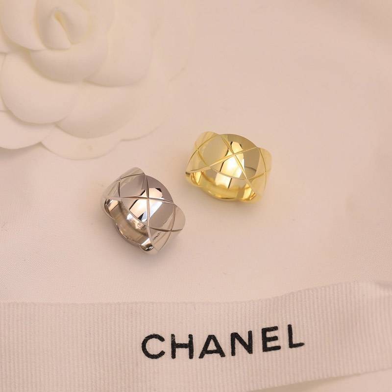 ☆Super popular☆Chanel replica Coco Crush collection ring 3 colors she90198