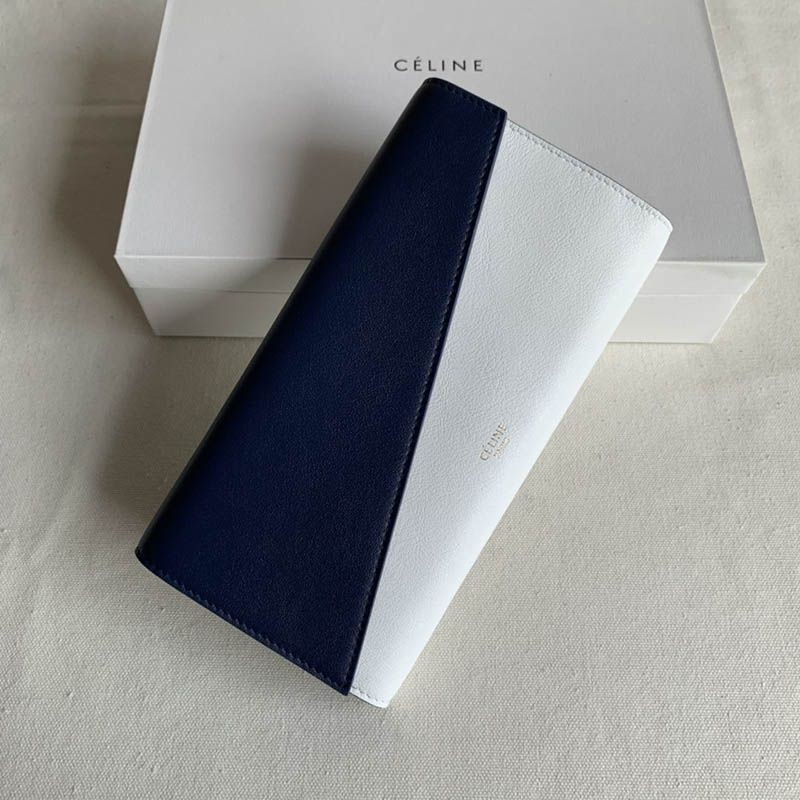 Rare Celine Bicolor Wallet Replica Cel23462