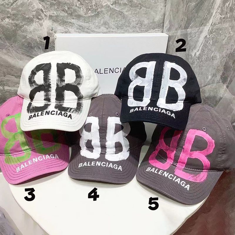 New Sale Balenciaga Logo Women's Cap Replica Purple bad47378