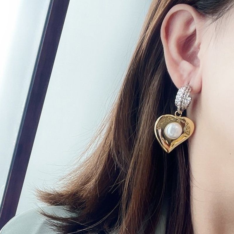 Tax included YSL pearl earrings replica Sao70628