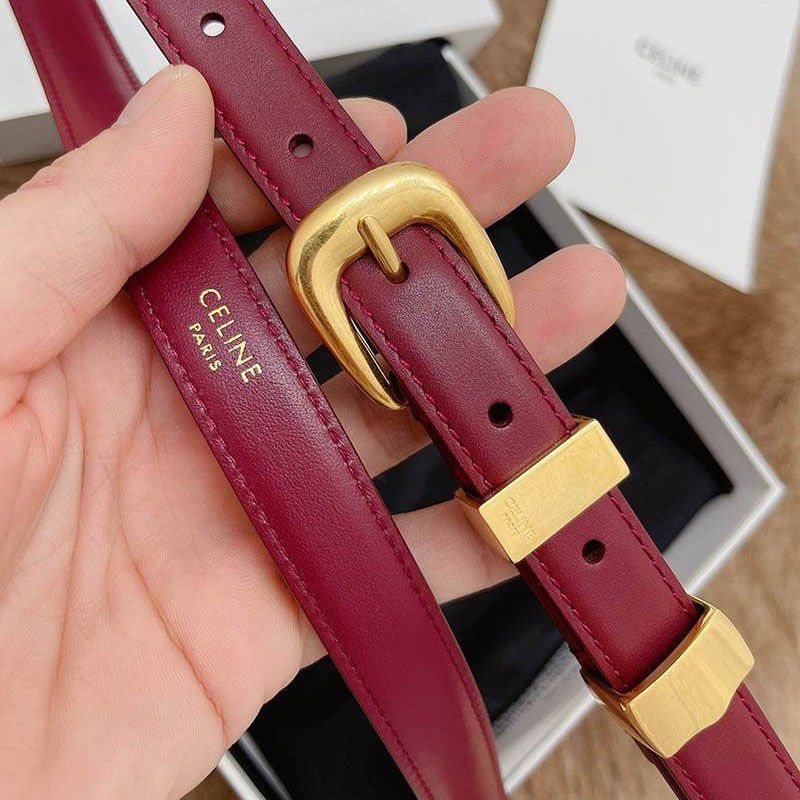 Very popular! Celine Small Triomphe Buckle Belt Replica Cez36978
