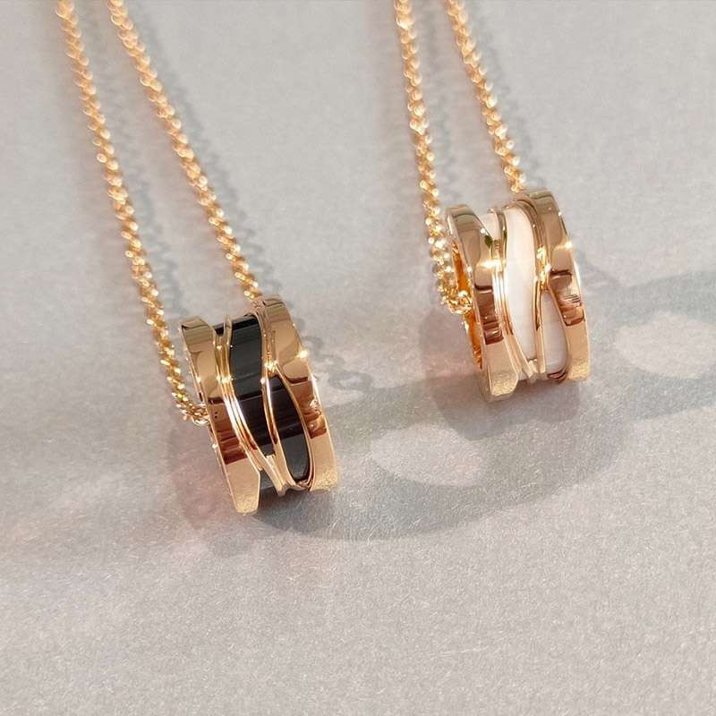 New color ☆ Rare Bulgari B.zero1 necklace fake S360 Buf17626