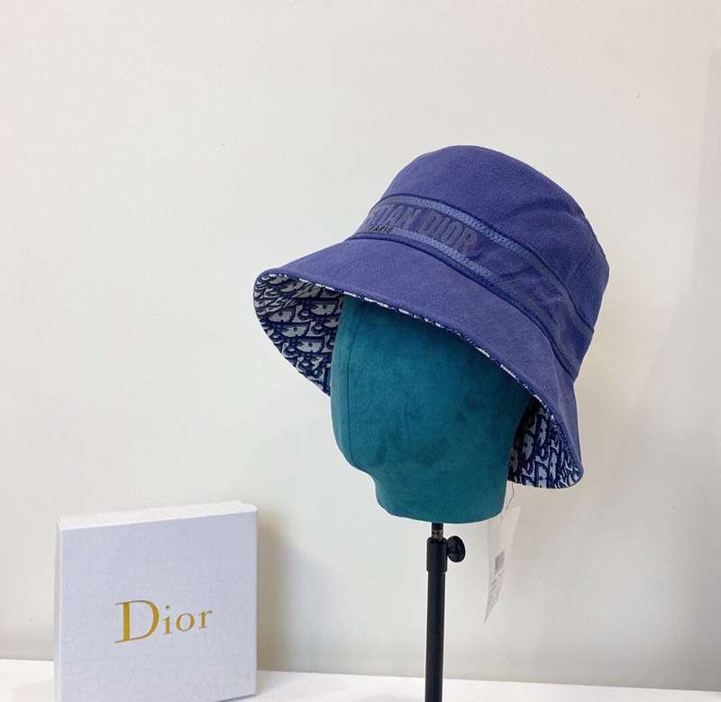Dior bucket hat ☆ cd oblique reversible hat copy dem33952
