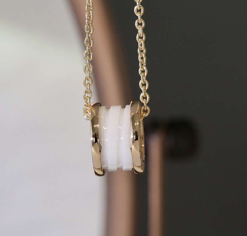 New sale Bulgari B.zero1 fake necklace gold [tracking included] S360 Bup76825