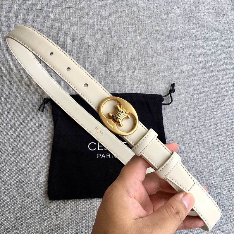 New for Spring: Celine Small Replica Triomphe Belt Cey29746